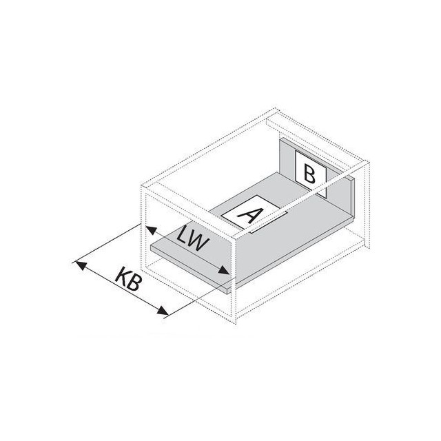 Kit tiroir Blum Casserolier Tandembox