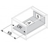 Kit tiroir Blum Casserolier Tandembox