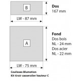 Kit tiroir Blum Casserolier Tandembox