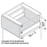 Kit tiroir Blum Casserolier Tandembox