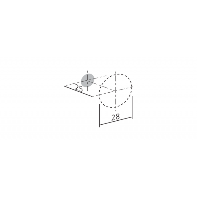 Bouton de meuble Point