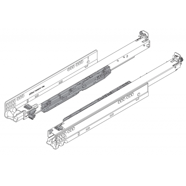 Coulisse movento Blumotion S - BLUM