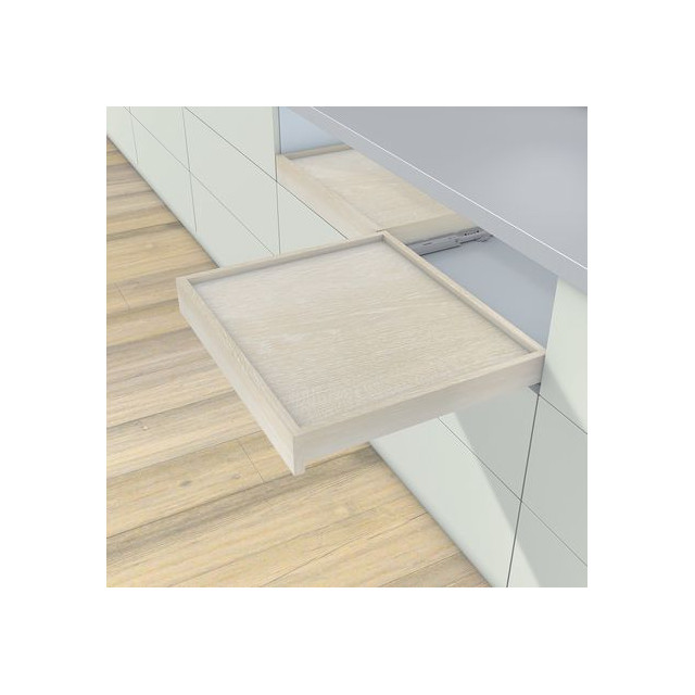 Coulisse invisible pour tablette bois - BLUM