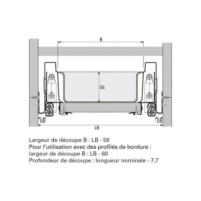 Range couvert universel blanc ORGATRAY