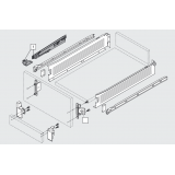 Kit tiroir Metabox Hauteur K 118 mm