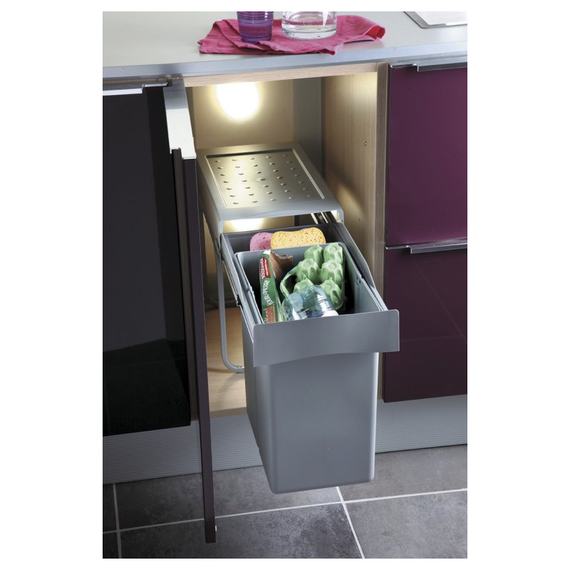 Poubelle pour meuble de 300mm
