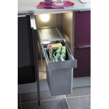 Poubelle pour meuble de 300mm