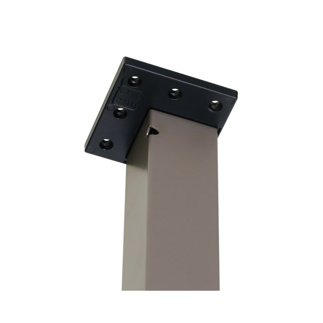 Pied de table couleur taupe