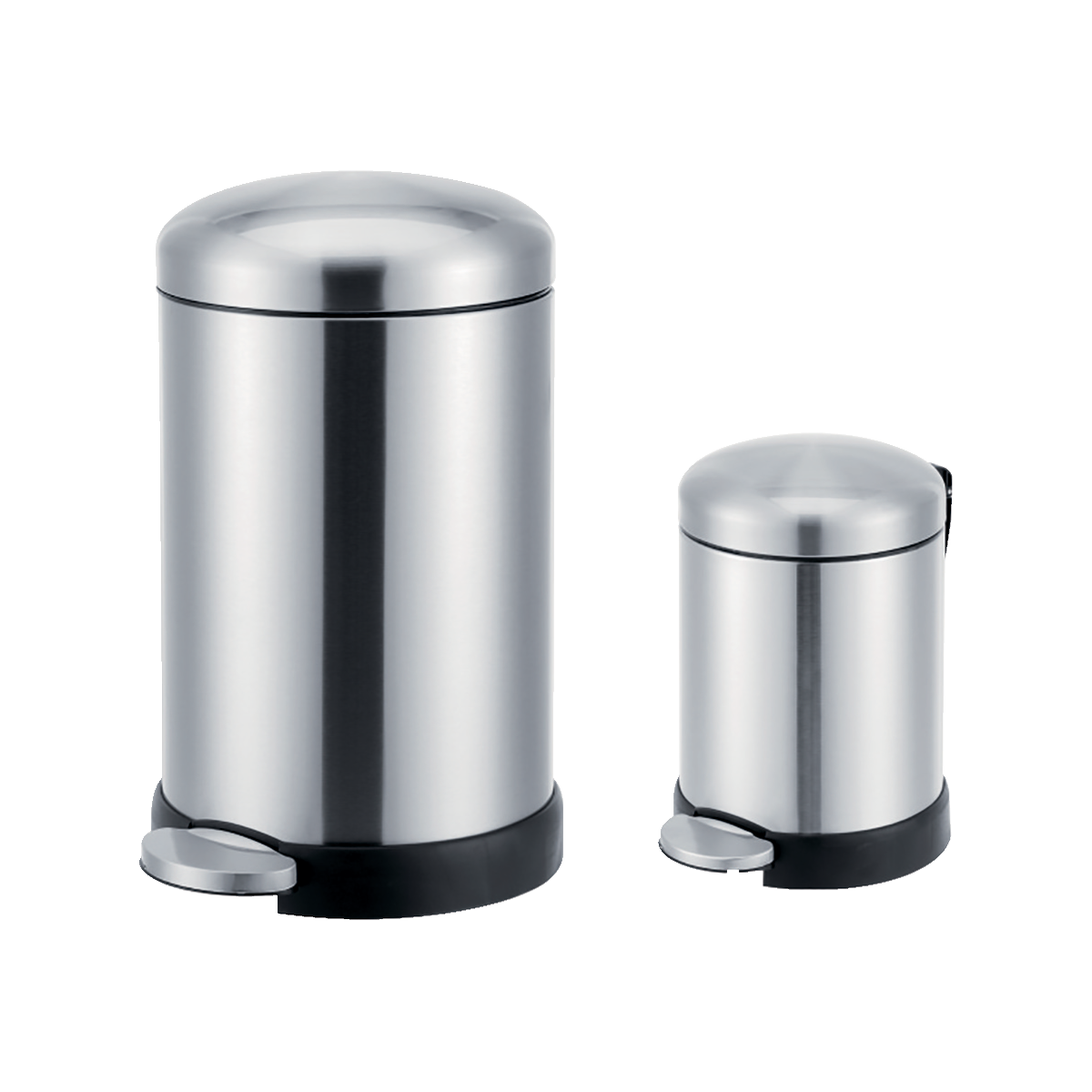 Poubelle à pédale inox
