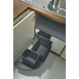 Poubelle de tri pour meuble d'angle