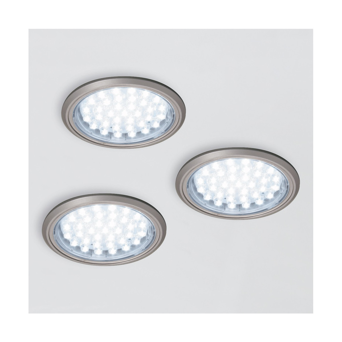 Kit 3 spot LED 230V 4000°K