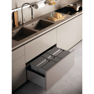 Poubelle de tiroir pour meuble de 900mm