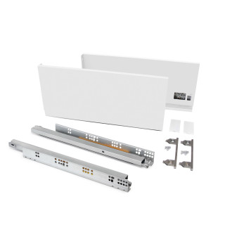 Kit tiroir Blanc Vertex 60 kg hauteur 178 mm