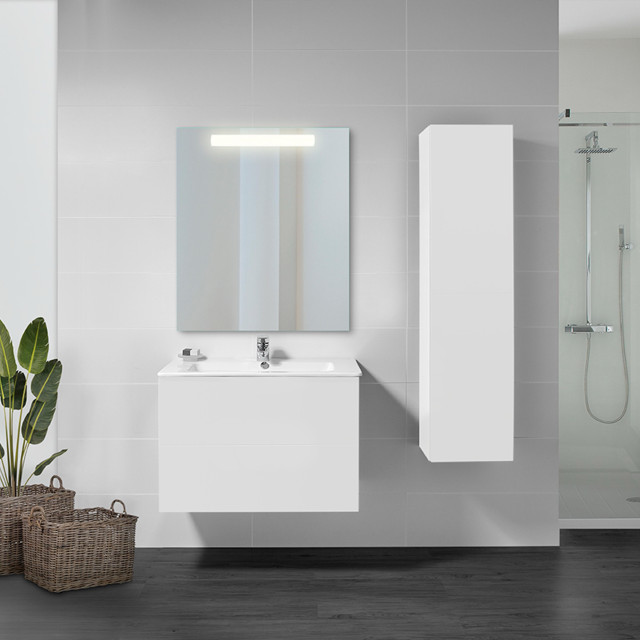 Miroir de salle de bain Pegasus avec éclairage frontal LED