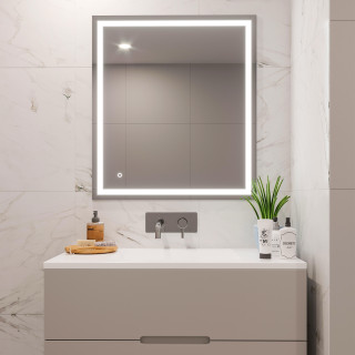 Miroir de salle de bain Hercule avec éclairage LED