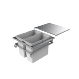 Poubelle sous evier pour meuble de 500mm