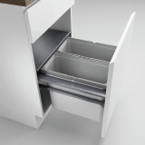 Poubelle sous evier pour meuble de 500mm