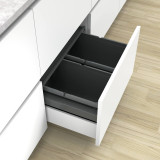 Poubelle sous evier pour meuble de 600mm