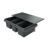Poubelle sous-évier pour meuble de 800mm