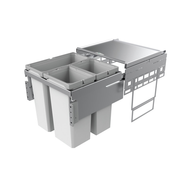 Poubelle sous-évier pour meuble de 500mm
