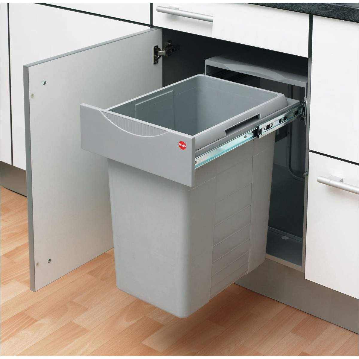 Poubelle cuisine coulissante pour meuble de 400