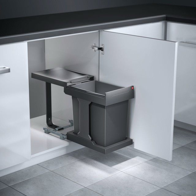 Poubelle de cuisine pour meuble de 300mm