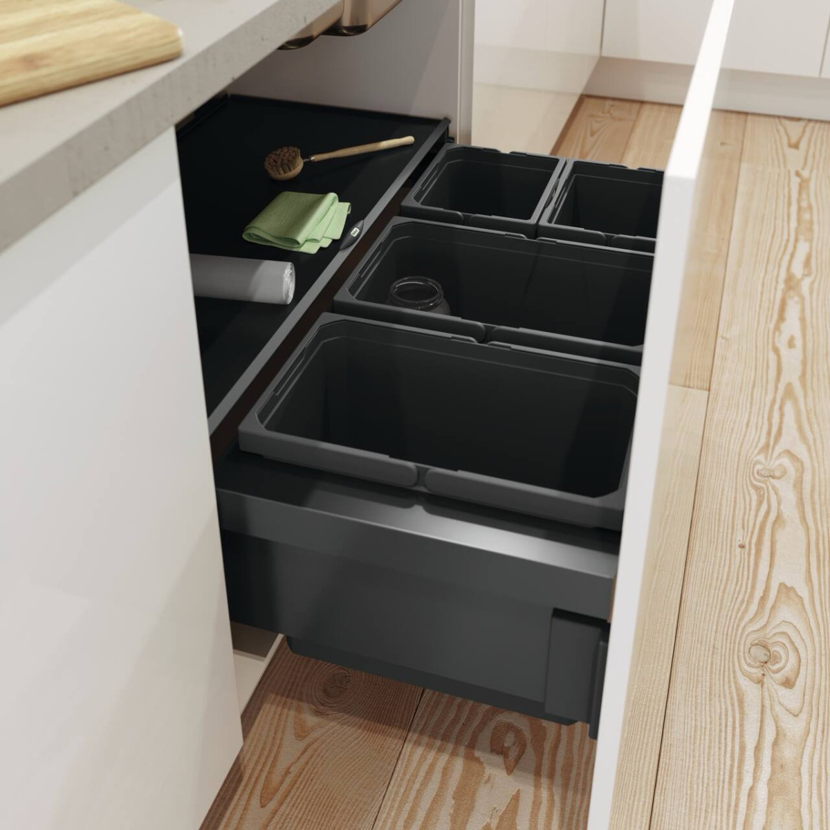 Poubelle pour meuble de 900mm