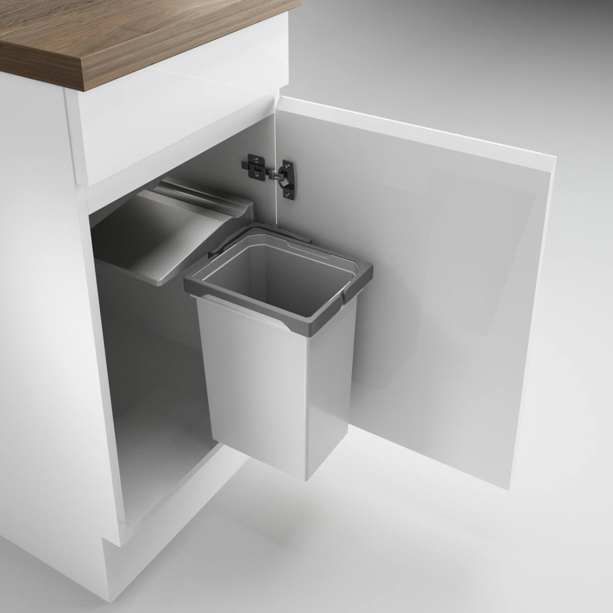 Poubelle pivotante pour meuble de 400mm
