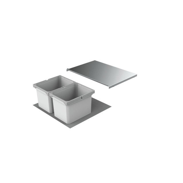 Poubelle sous-évier pour meuble de 600mm