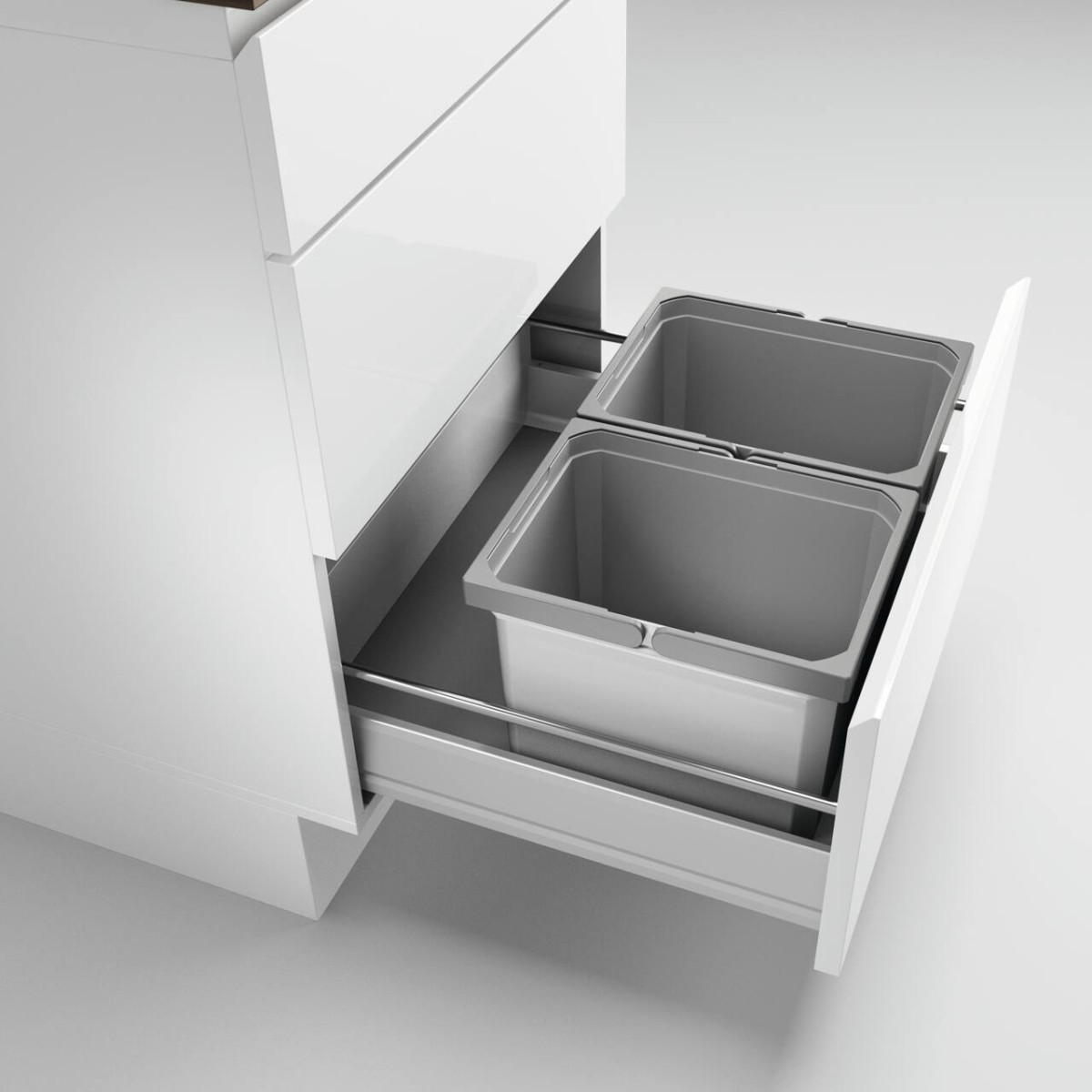 Poubelle sous-évier pour meuble de 600mm