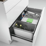Poubelle de tiroir pour meuble de 900mm
