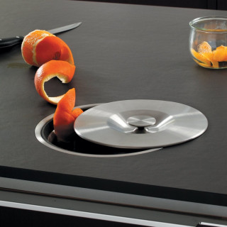 Vide-déchets en inox version seau de 10L en inox - MSA FRANCE