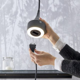 Suspension prise MERCURY incluant un éclairage LED équipé d'un interrupteur tactile avec variateur d'intensité