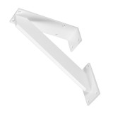 Support de snack mural TECNICO - spécial tablette lourde - finition blanc-prof.400mm