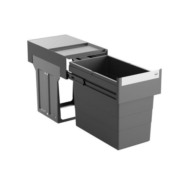 Poubelle pour meuble de 400mm composée d'1 seau 28L