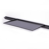Etagère simple pour la main courante T1150- L. 270 x l.181 x h.16.5mm - finition noir mat
