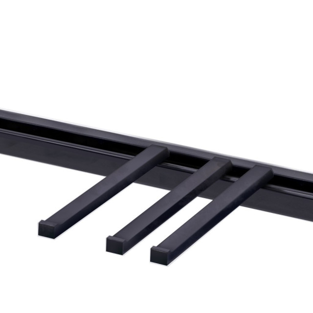 Lot de 3 crochets porte-casseroles pour T1150, T1151, T1152-Finition noir mat