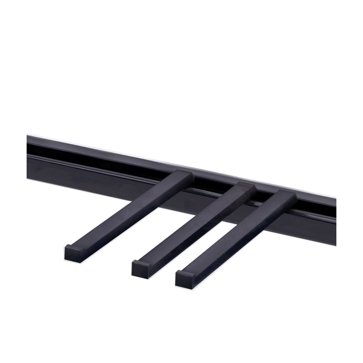 Lot de 3 crochets porte-casseroles pour T1150, T1151, T1152-Finition noir mat