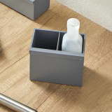 Bac porte-couverts en ABS injecté pour barre de crédence HANDY SLIM - 13 x 10 x 7,5cm