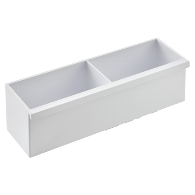 Bac porte-épices en ABS injecté pour barre de crédence HANDY SLIM - 26 x 8,2 x 7,5cm
