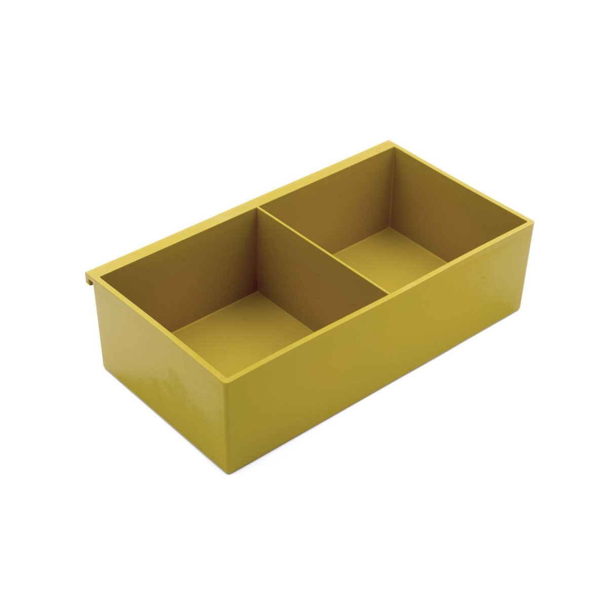 Bac porte-pots en ABS laqué pour barre de crédence HANDY - 27 x 14,7 x 7,5cm