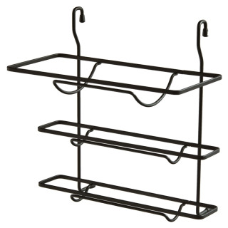 Porte-rouleaux triple pour barre de crédences carrée - référence : D1303, D1307, D1313 et D1323