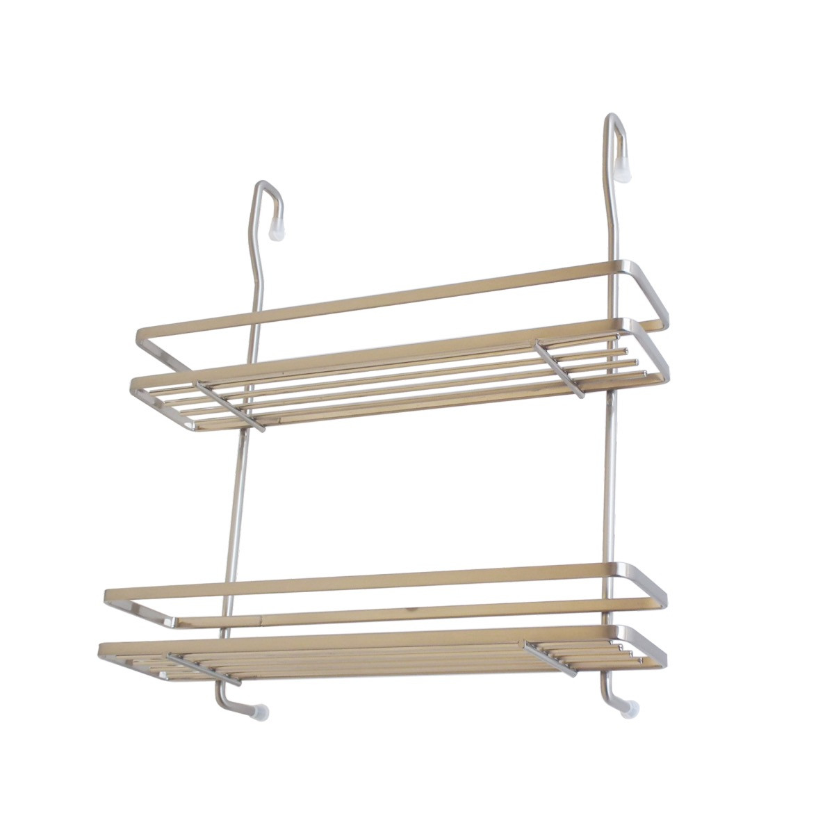Balconnet carré porte-épices pour barre de crédences carrée - référence : D1300, D1305, D1310 et D1320