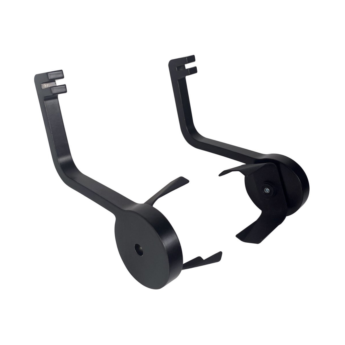 Porte-rouleau pour barre de crédence T1500 - finition noir mat