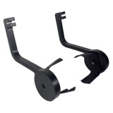Porte-rouleau pour barre de crédence T1500 - finition noir mat